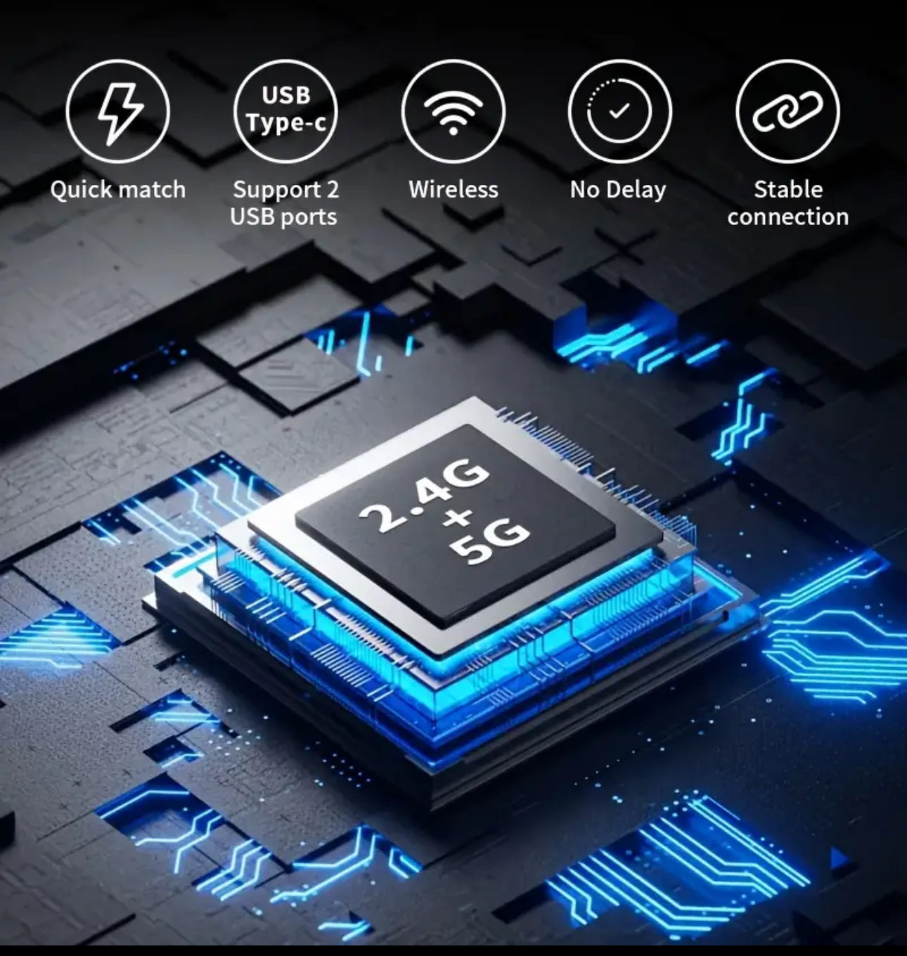 قطعه تحولك شاشت سيارتك الي كاربلي من دون سلك