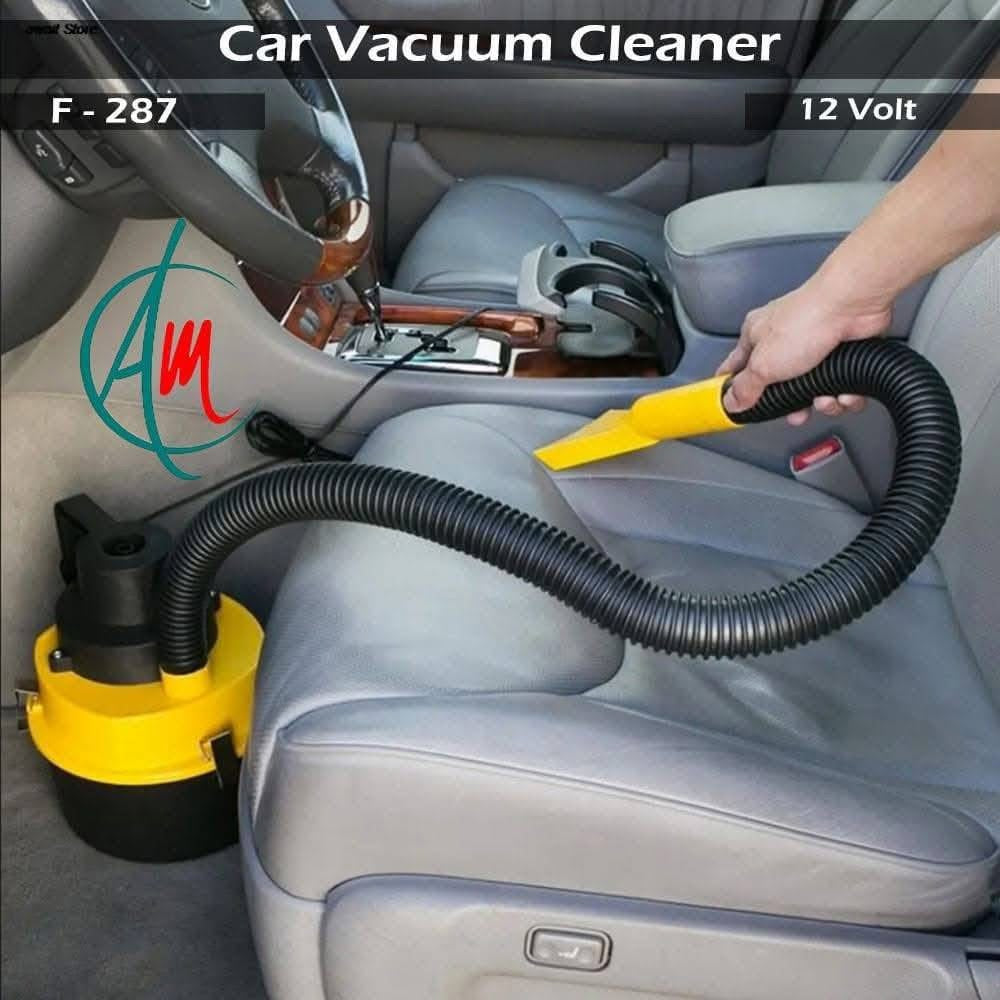 A car vacuum cleaner with 3 heads for cleaning the car. It is suitable for all narrow spaces. It is characterized by its strong suction and high quality.