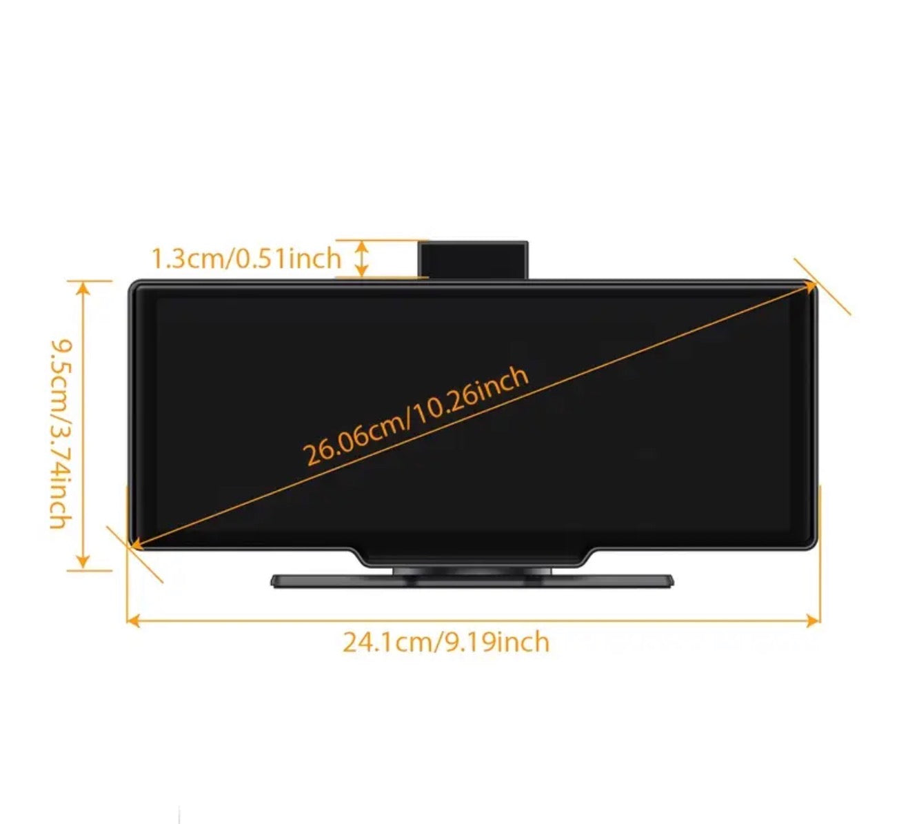 CarPlay screen, 10.26-inch screen size, 4K front camera, Full HD rear camera, with power cable and fuse box. Price 30 including installation.