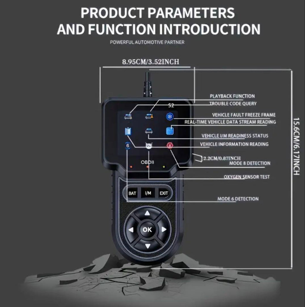The Monster S2 is an OBDII-compliant diagnostic tool. It offers a variety of diagnostic functions, including reading and clearing vehicle trouble codes and viewing live data. It's a valuable tool for vehicle maintenance and troubleshooting.