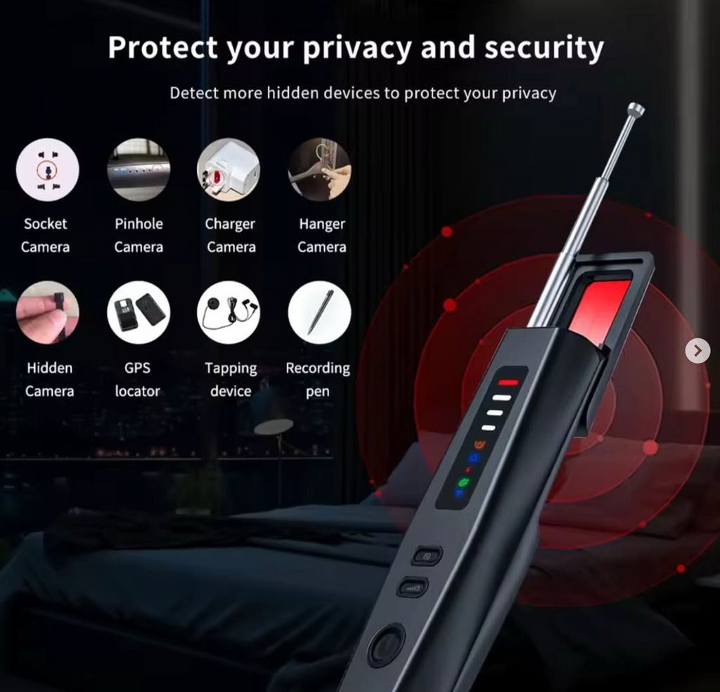 Infrared Scanning Hidden Camera Detector