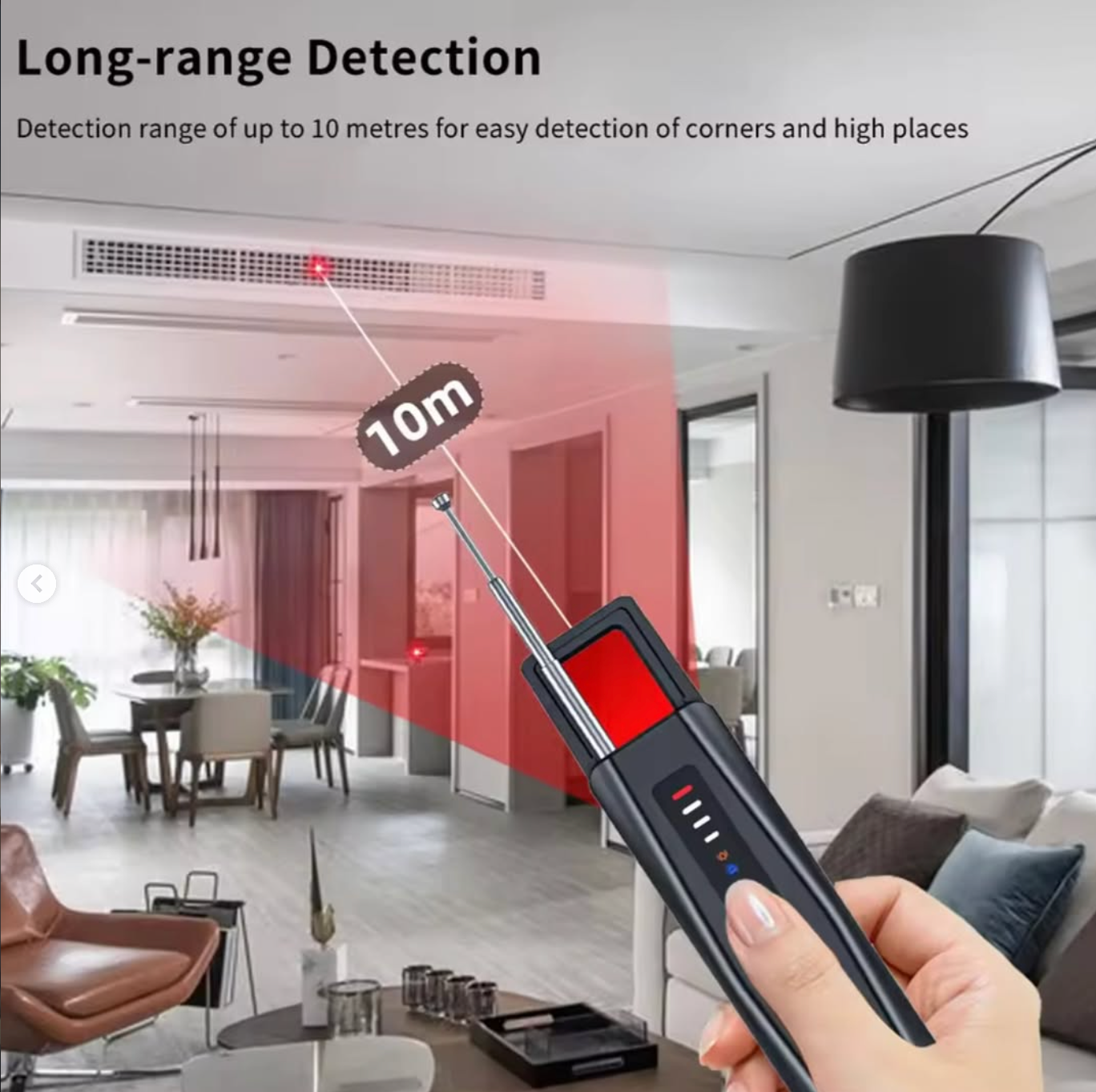 Infrared Scanning Hidden Camera Detector