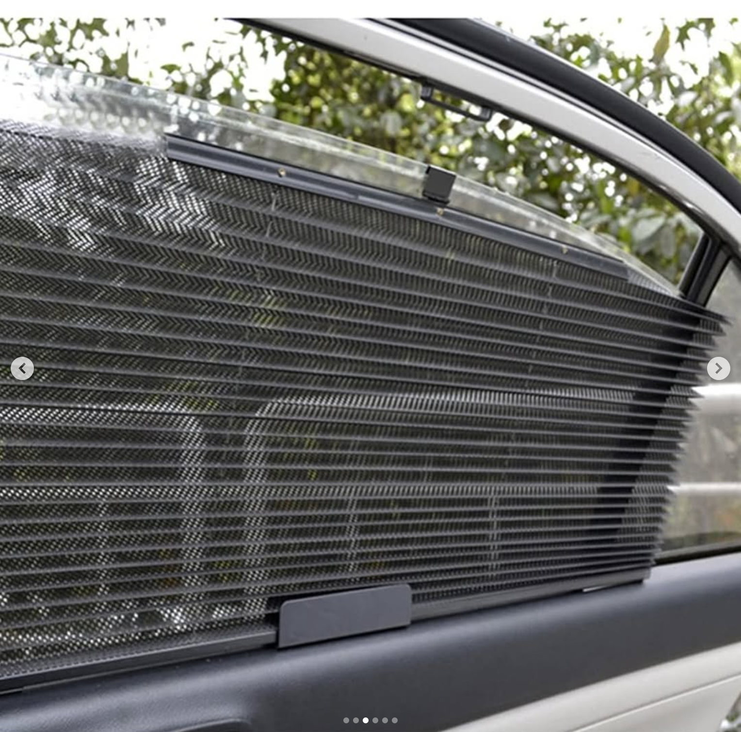 Automatic folding car side curtains