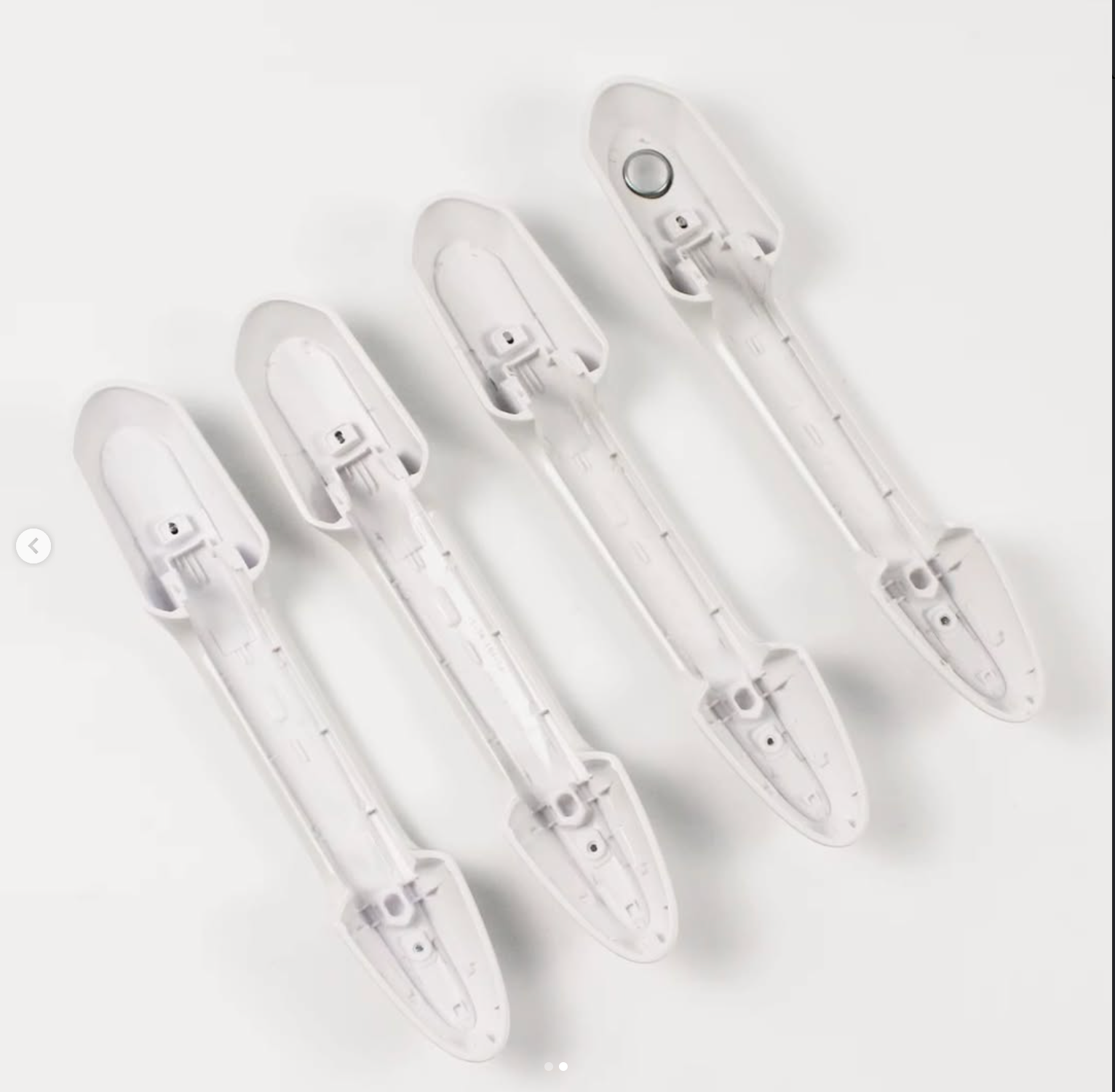 4 nickel door handles for Land Cruiser 2022-2024