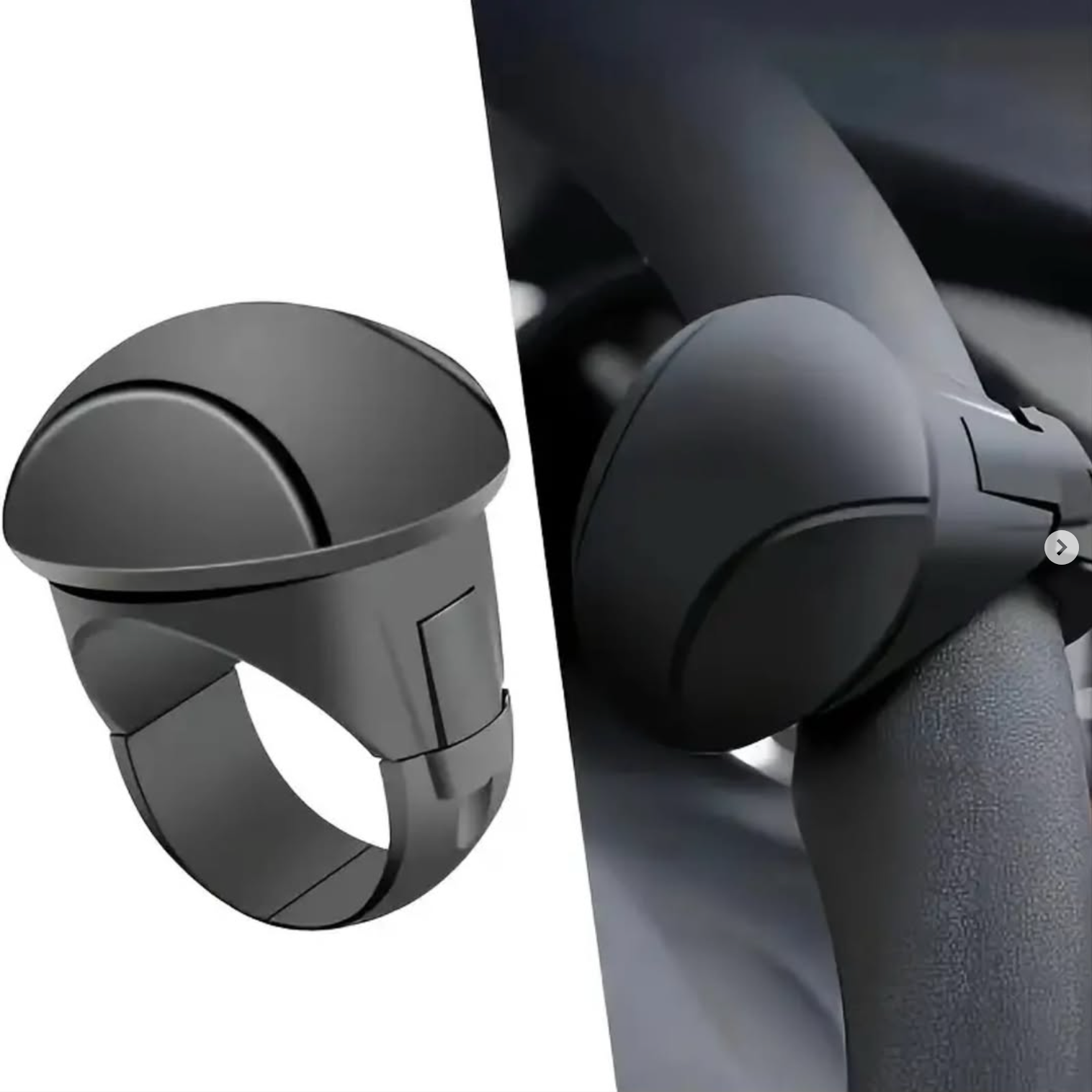 Driving assistance non-slip textured silicone grip handle