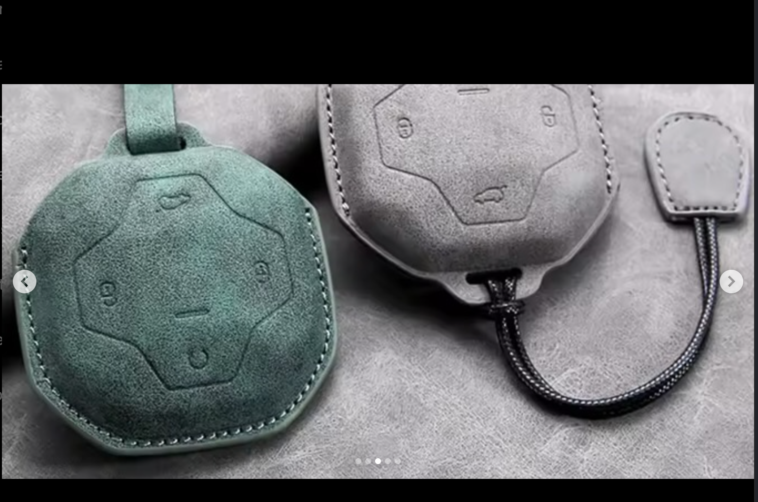 Geely key cover available in four colors