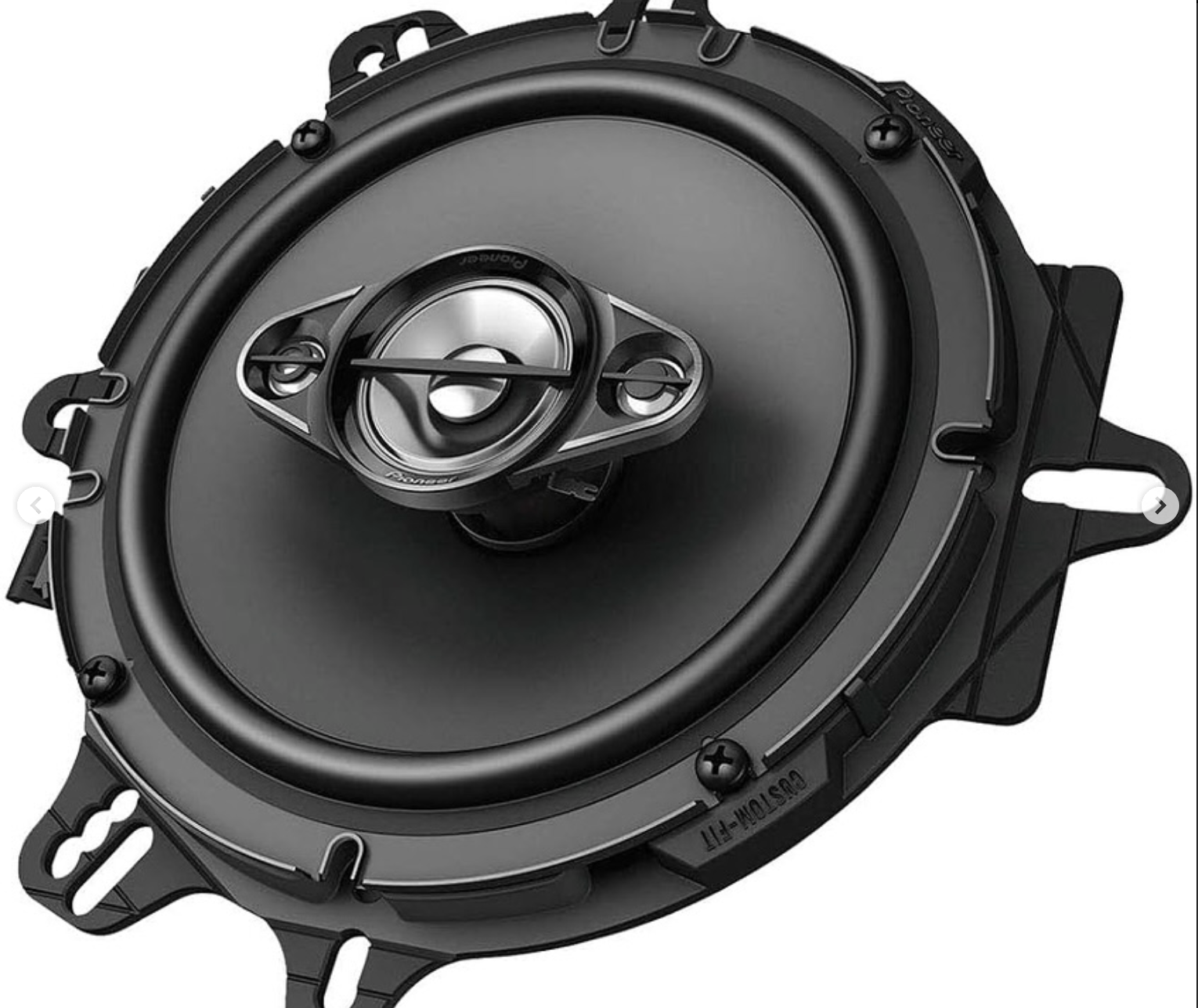 Pioneer 350W 6.5-inch circular speakers from the world of protection give you a distinctive audio experience.