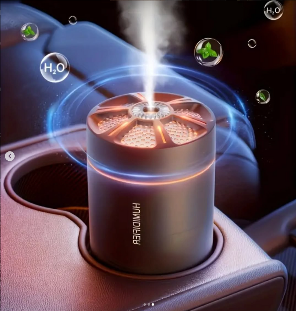 USB car air freshener that can change colors