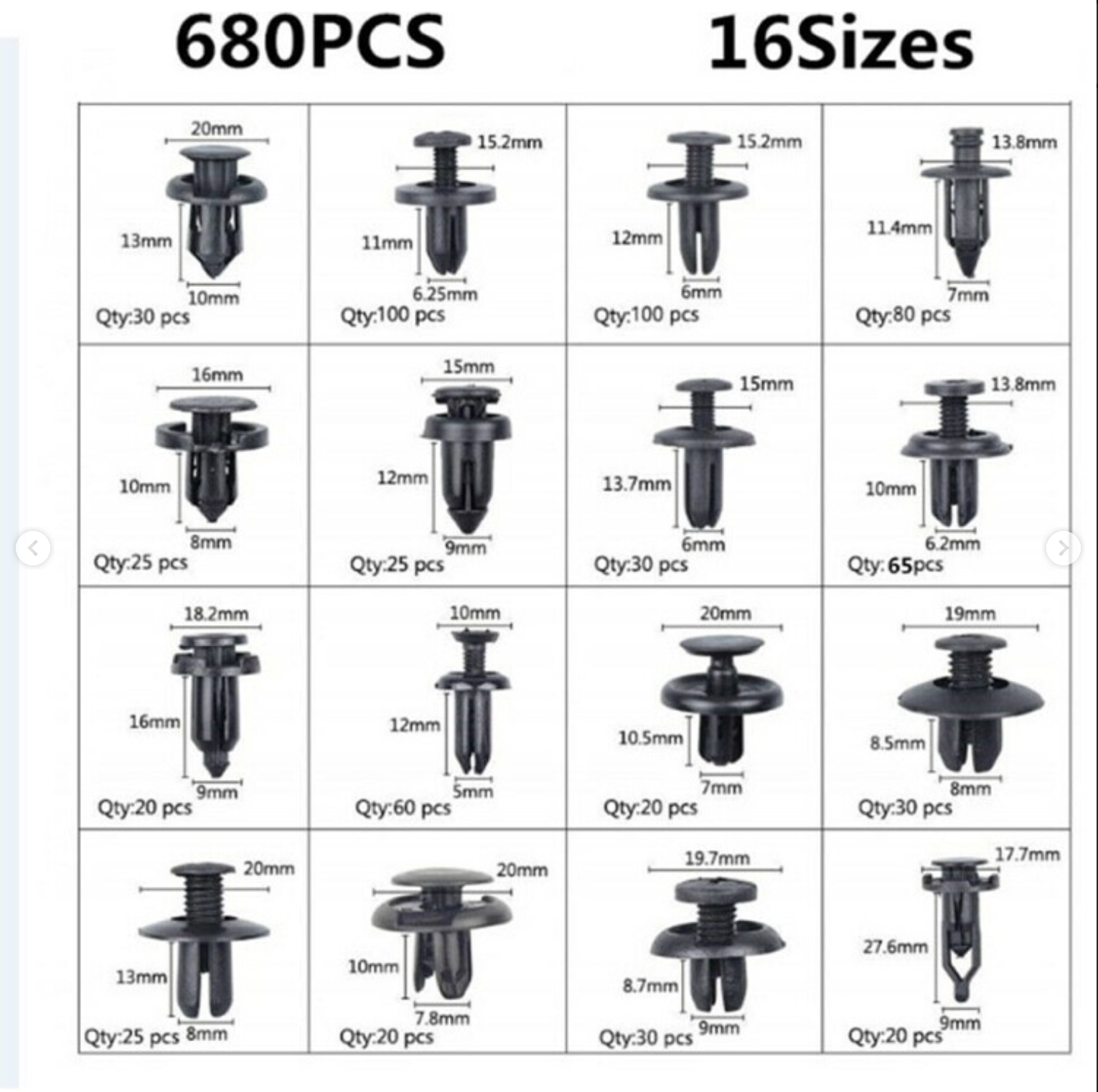 620-piece clip box