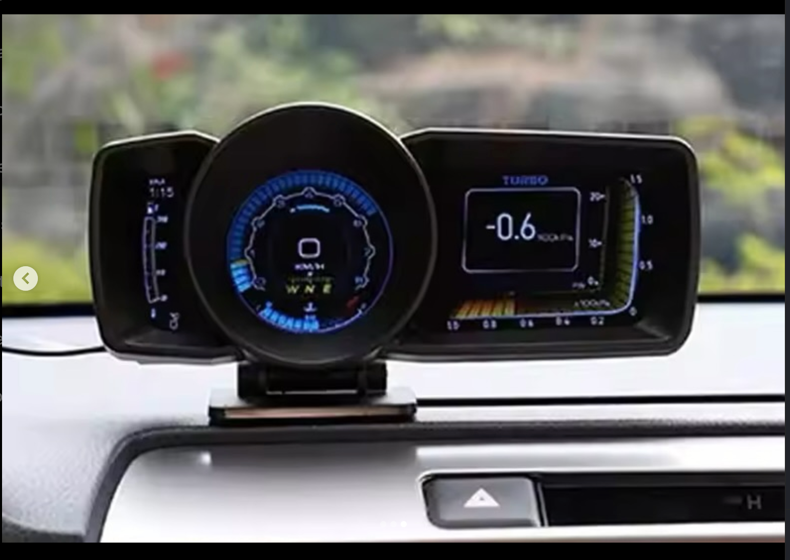 A600 Car HUD On-board Computer Gauge