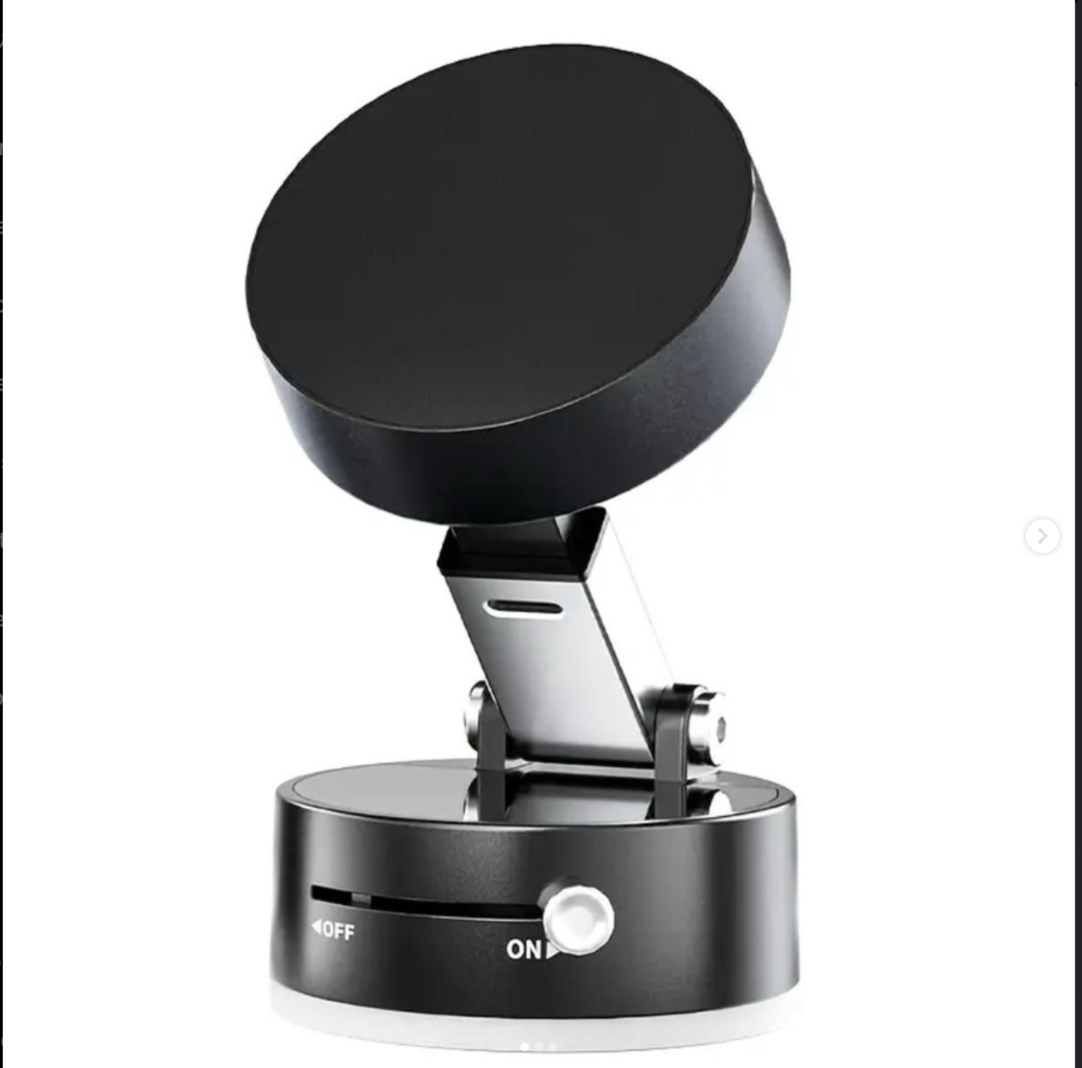 Suction cup smartphone holder