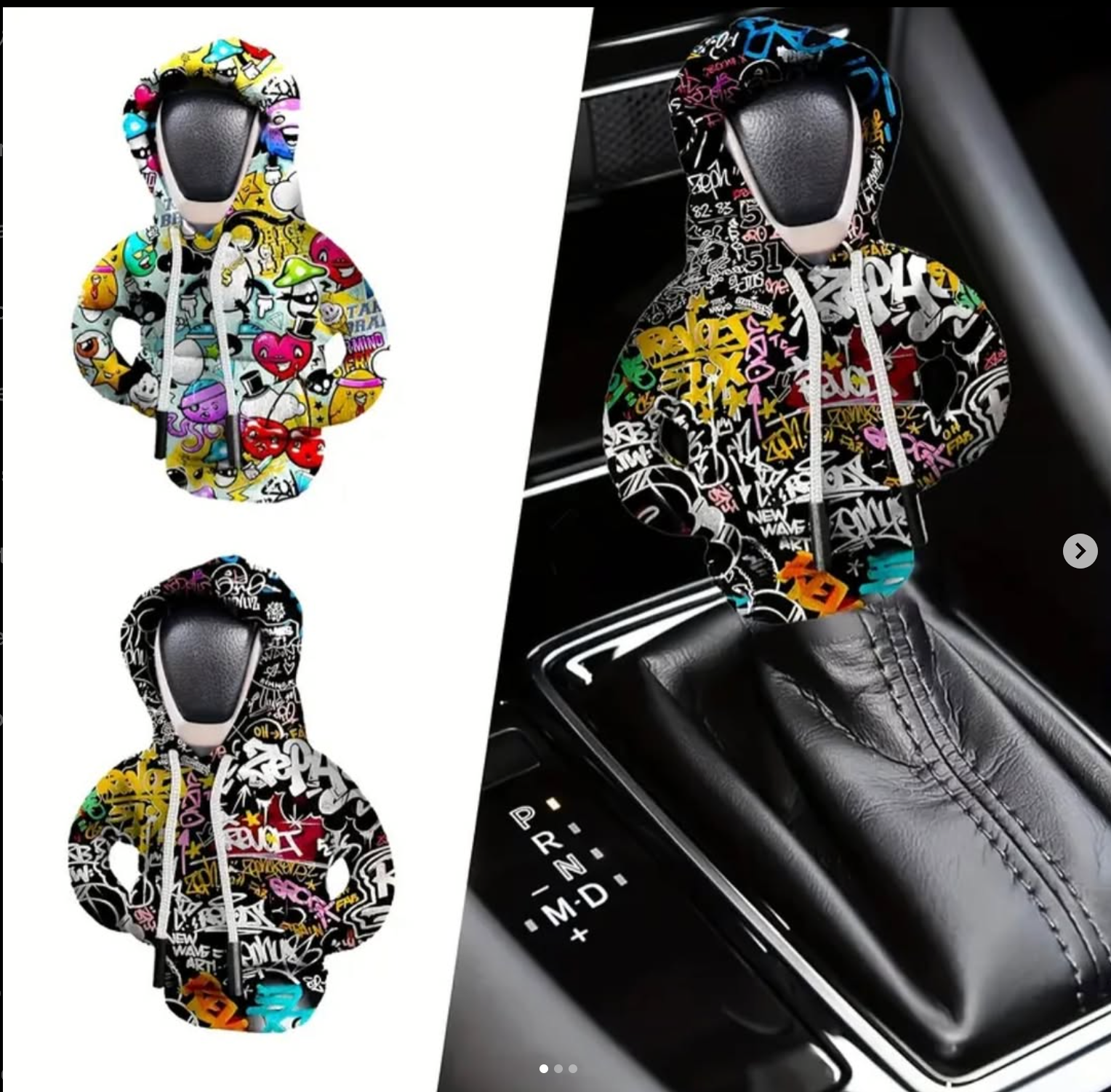 Gear cover available in two colors