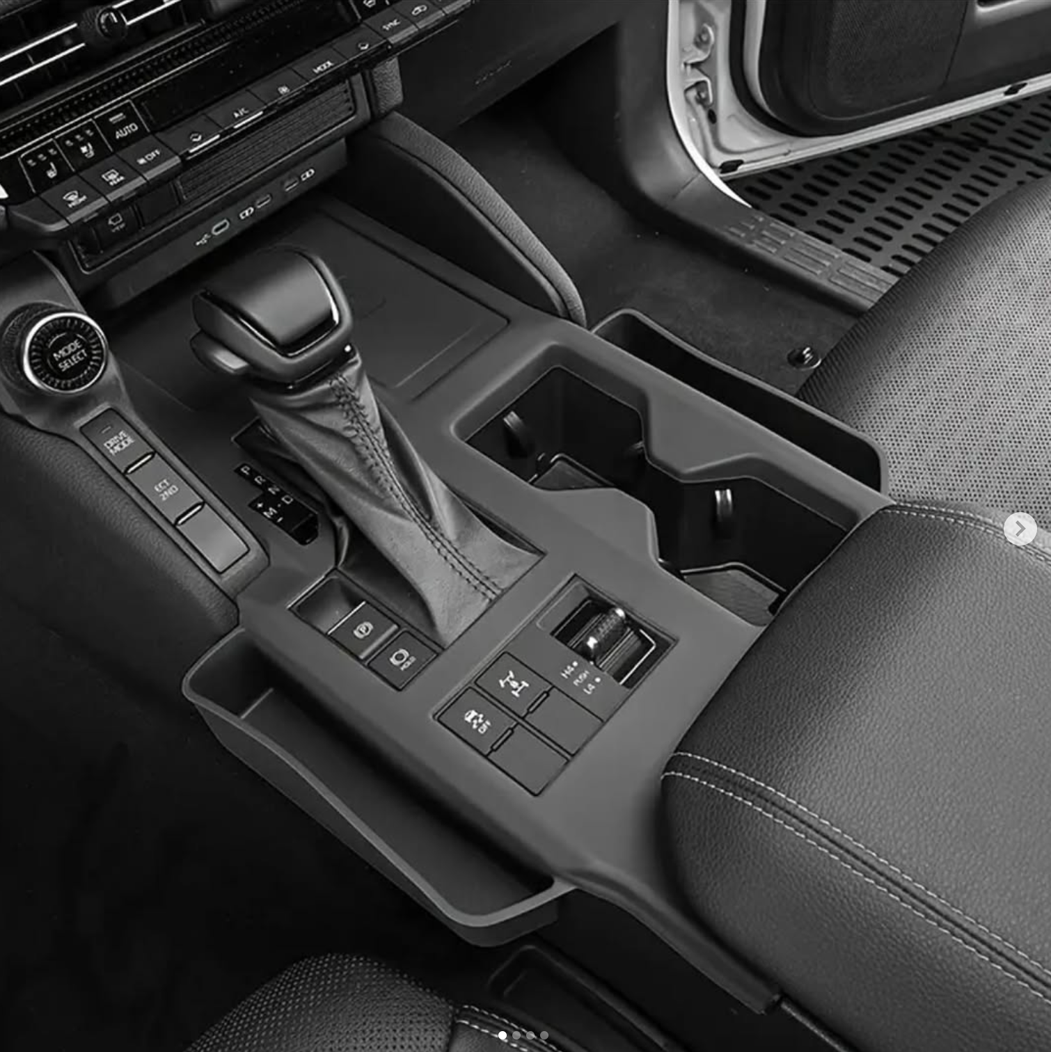LC250 Prado Silicone Gear Shift Knob and Cup Holder Protector Cover