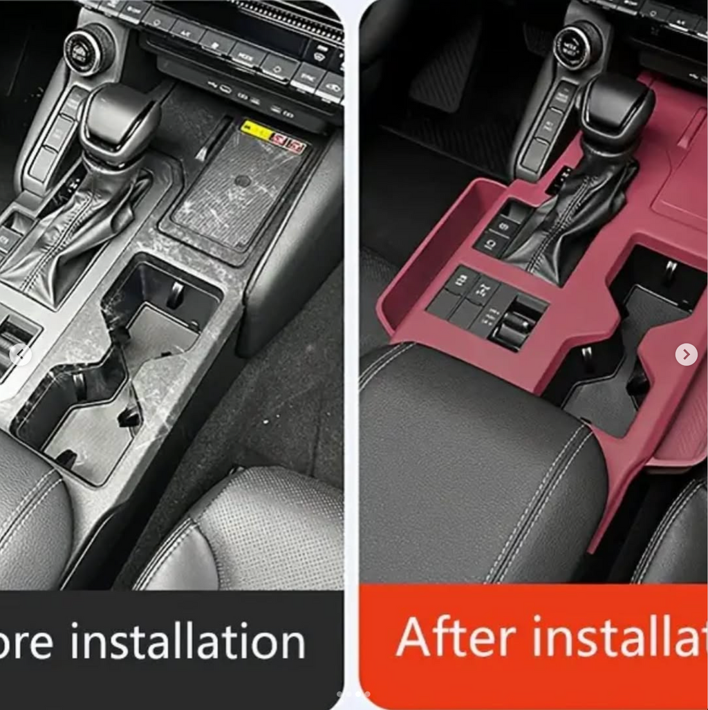 LC250 Prado Silicone Gear Shift Knob and Cup Holder Protector Cover