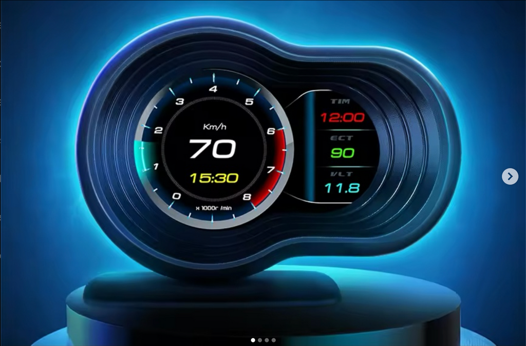 9F Meter Smart Car Computer Gauge, Digital Speedometer