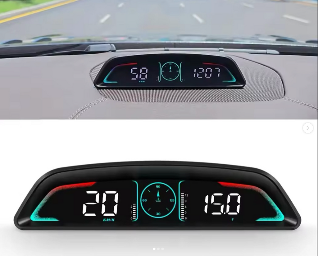B3 gear features car speed, tachometer