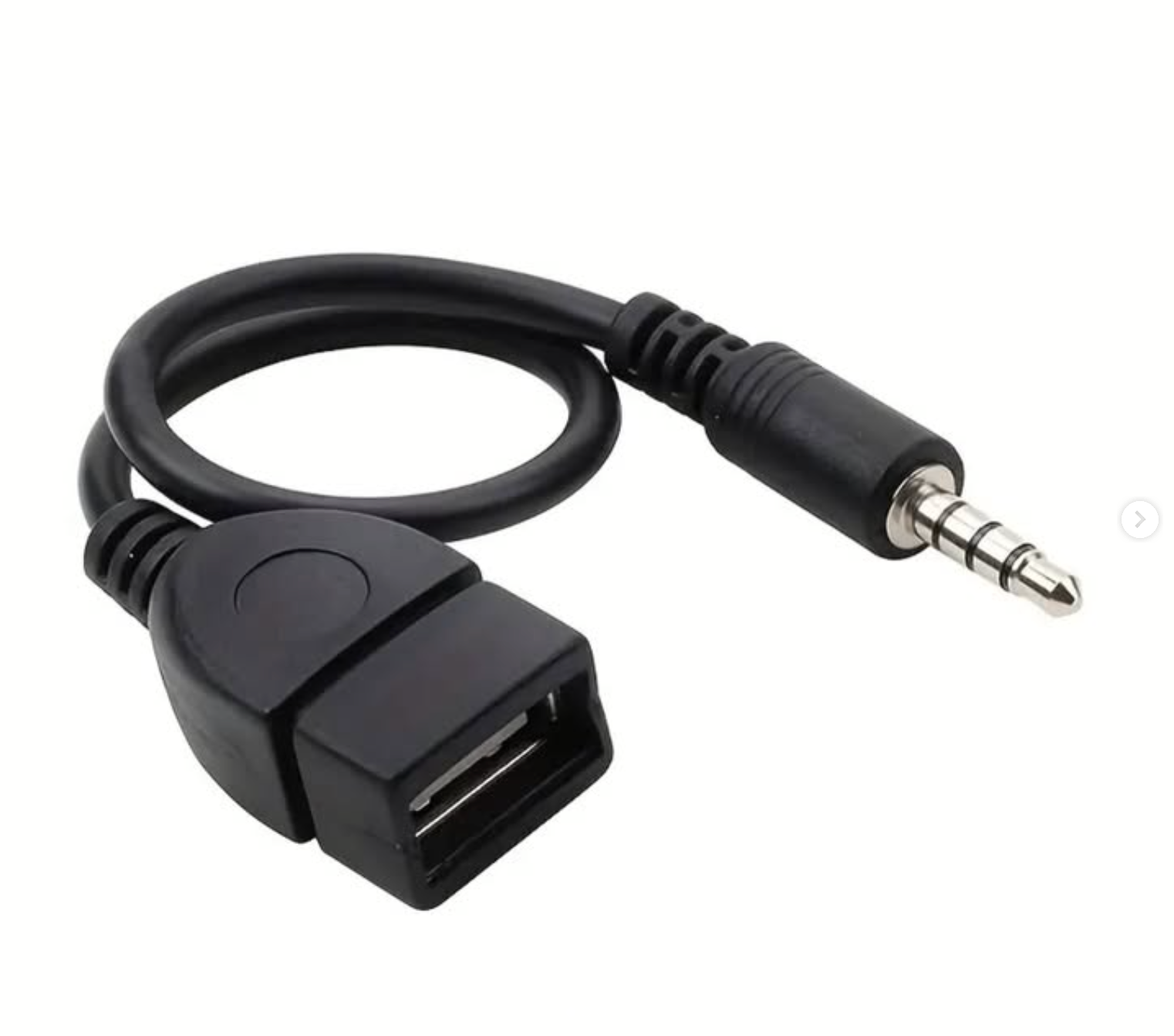 Car Aux to USB Converter Cable CD Player MP3 Audio Cable USB to 3.5mm Audio T-Port U Disk Connection