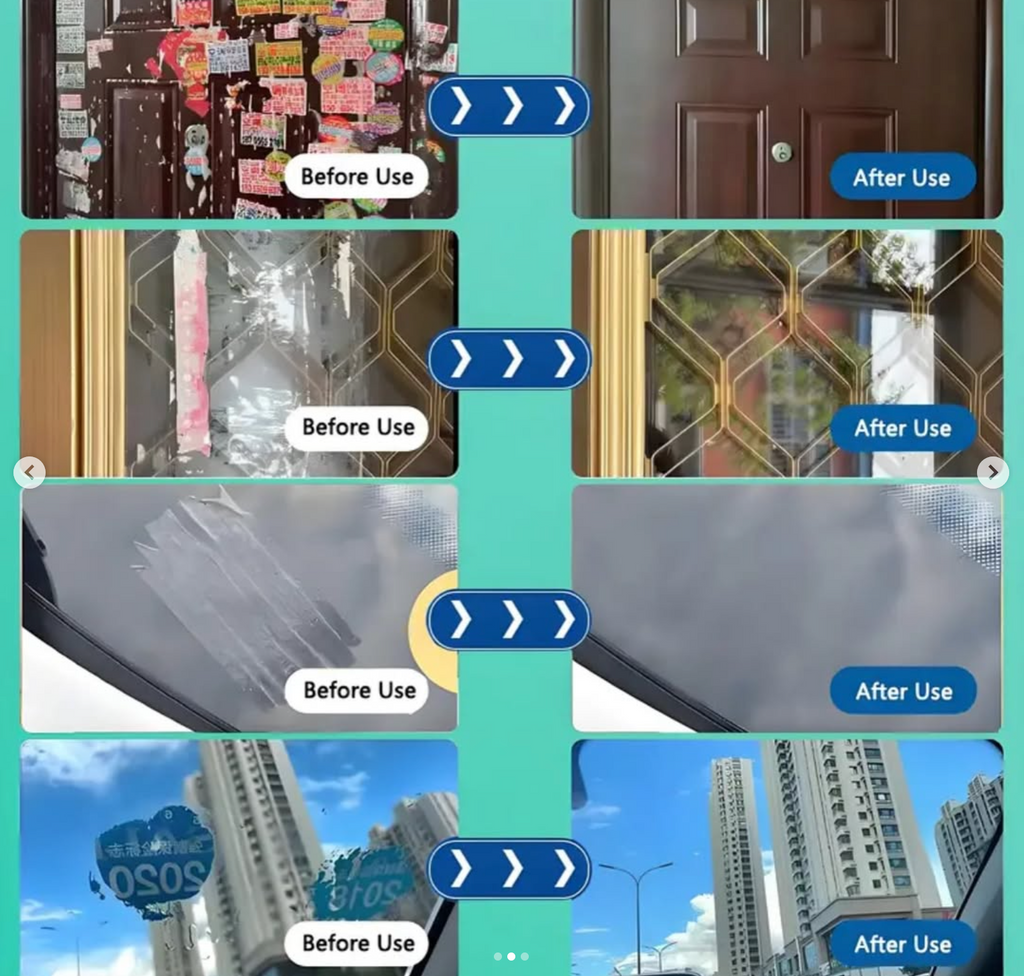 36 Pieces Glue Remover Swabs, Easy to Use Packs Quickly Clean Adhesive for Many Surfaces, Leaves No Residue