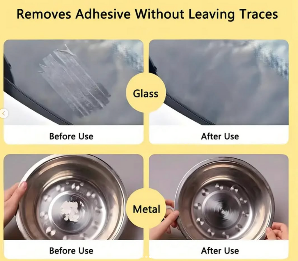 36 Pieces Glue Remover Swabs, Easy to Use Packs Quickly Clean Adhesive for Many Surfaces, Leaves No Residue