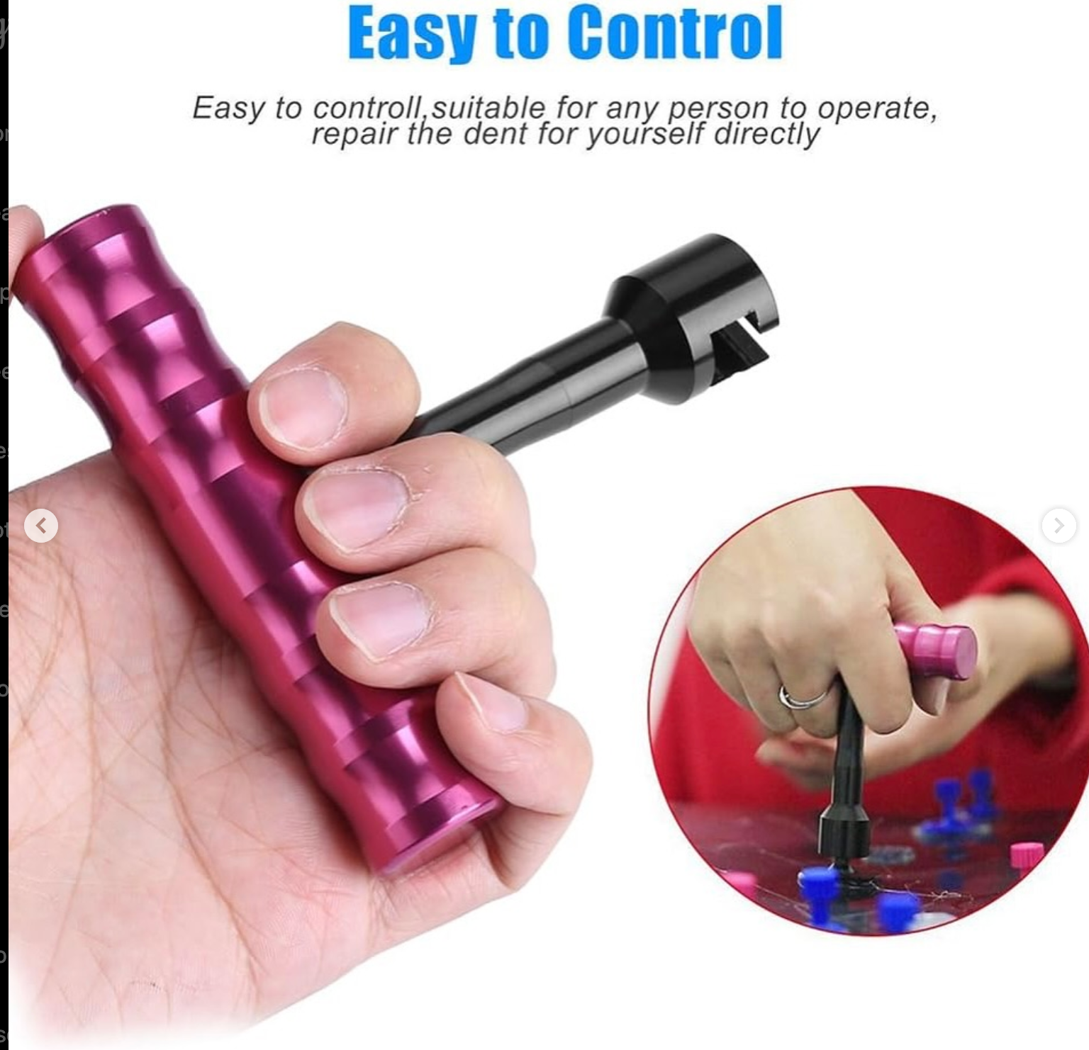 Paintless scratch repair will not damage the paint, saving you money.