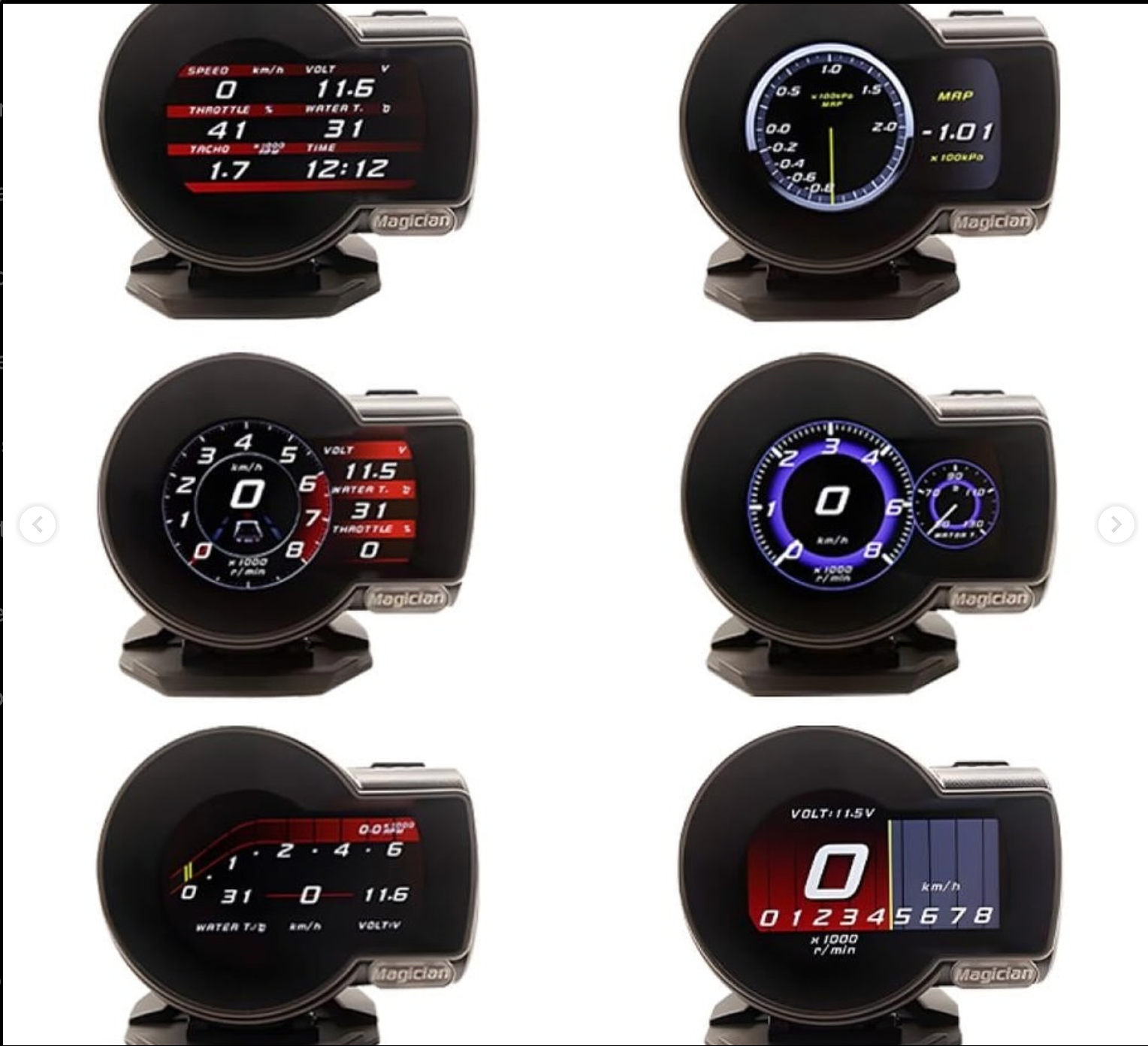 Multifunctional Magic Plug and OBD2 Trigger with Digital Meter [F835]