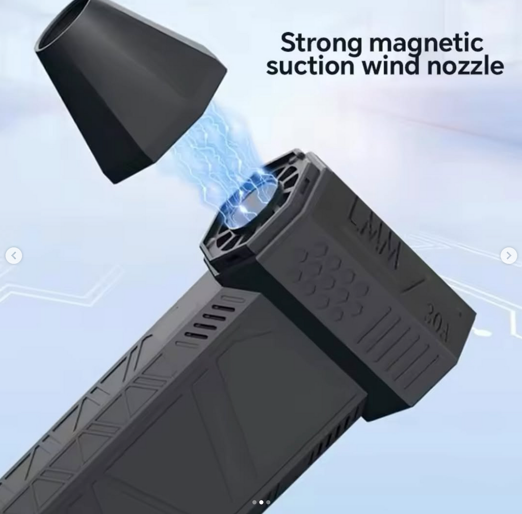 Car dryer from water or ice, speeds up the process of igniting fires, removes dust in a distinctive way