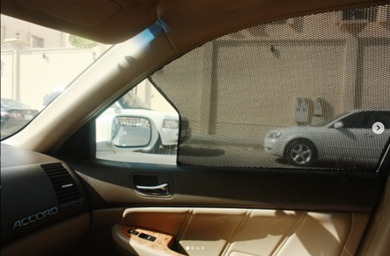 Sunshades for all types of saloon and SUV cars. All windows, except the front window, are available in two color options: light black and dark black.