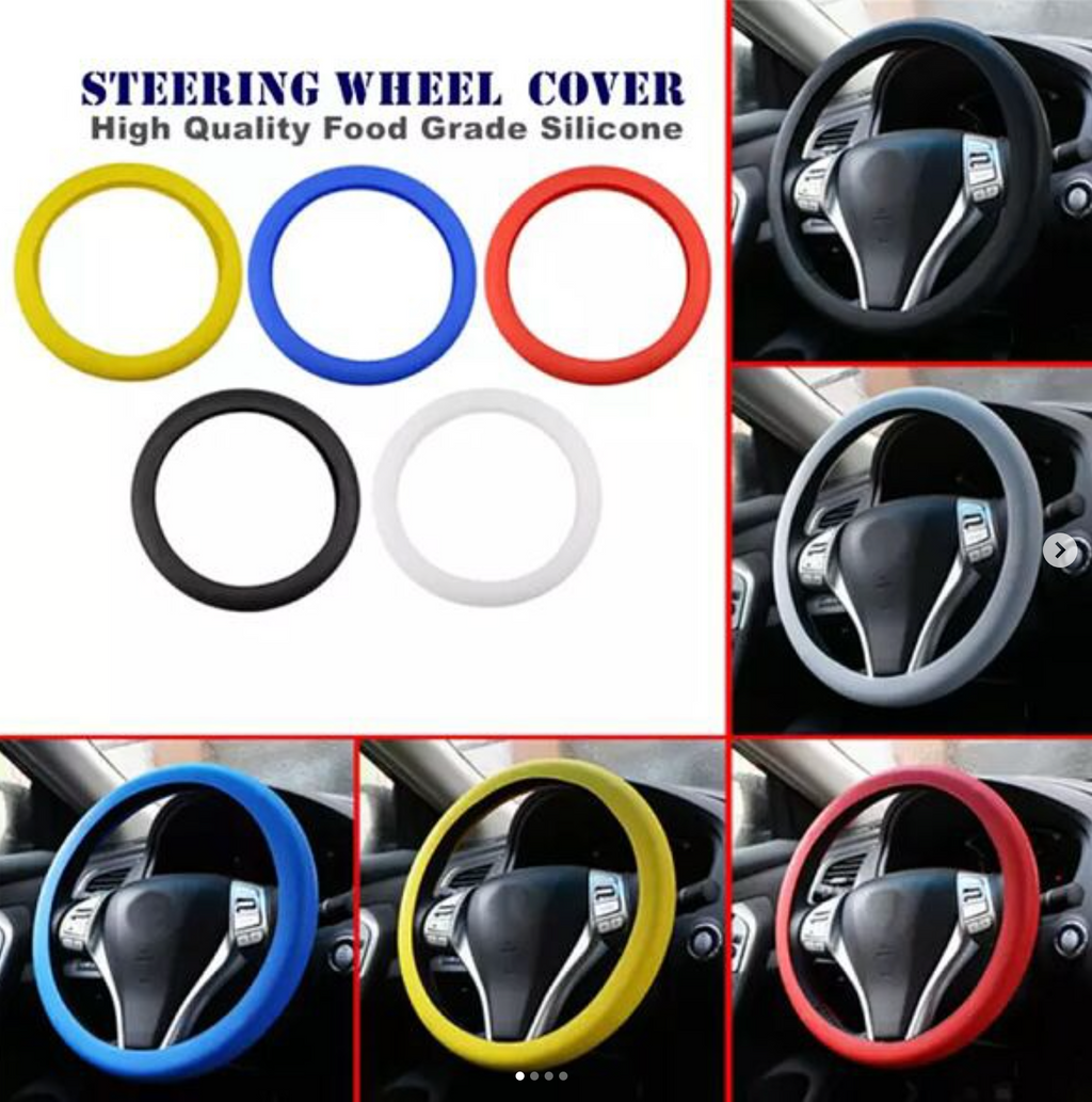 Silicone cover for all cars. Available in all colors: black, red, yellow, pink, beige, and gray.