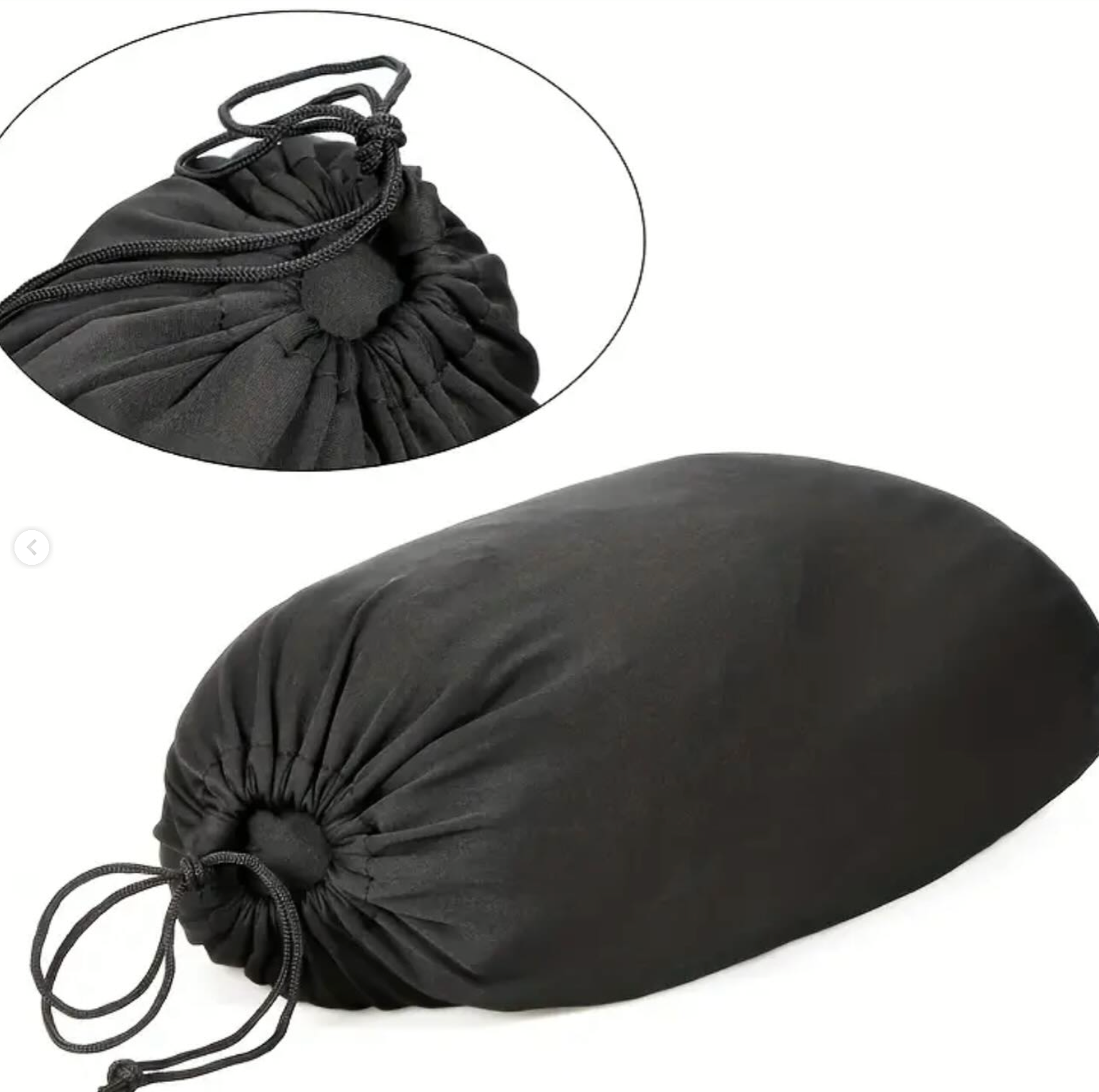 Raw stretch tarpaulin for bicycles, available in black only