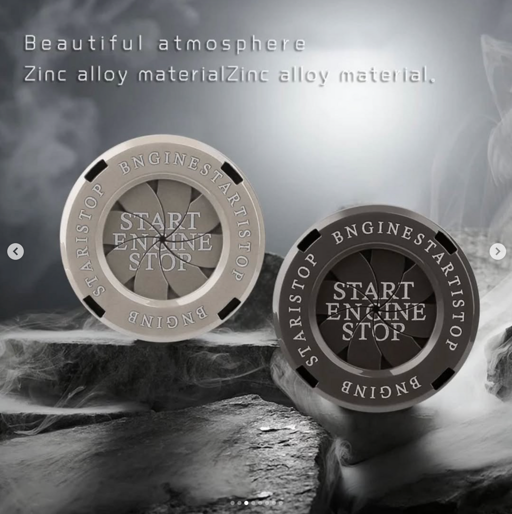 Engine start button cover