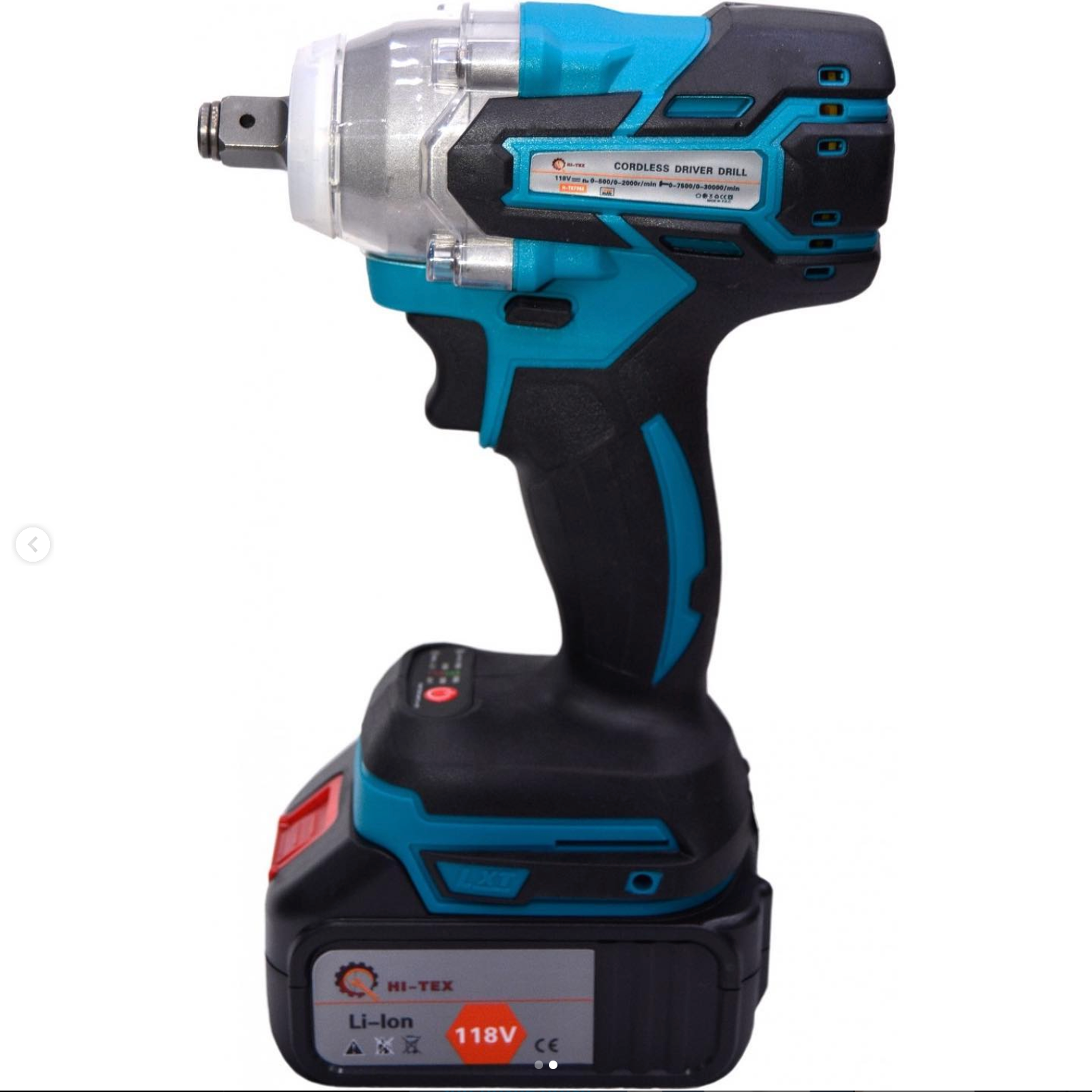 Electric screwdriver with a variety of screws of different sizes and gauges, high-speed torque