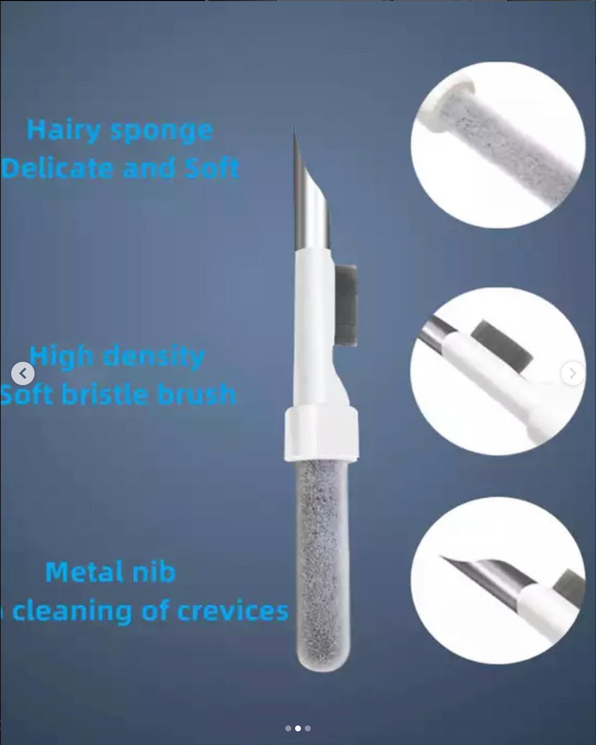 AirPods and mobile phone cleaning brush keeps your devices clean in an easy and safe way