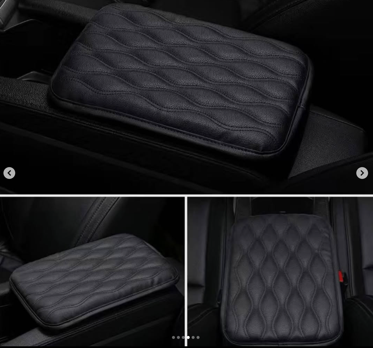 Armrests are installed on most cars. They are available in brown and black.
