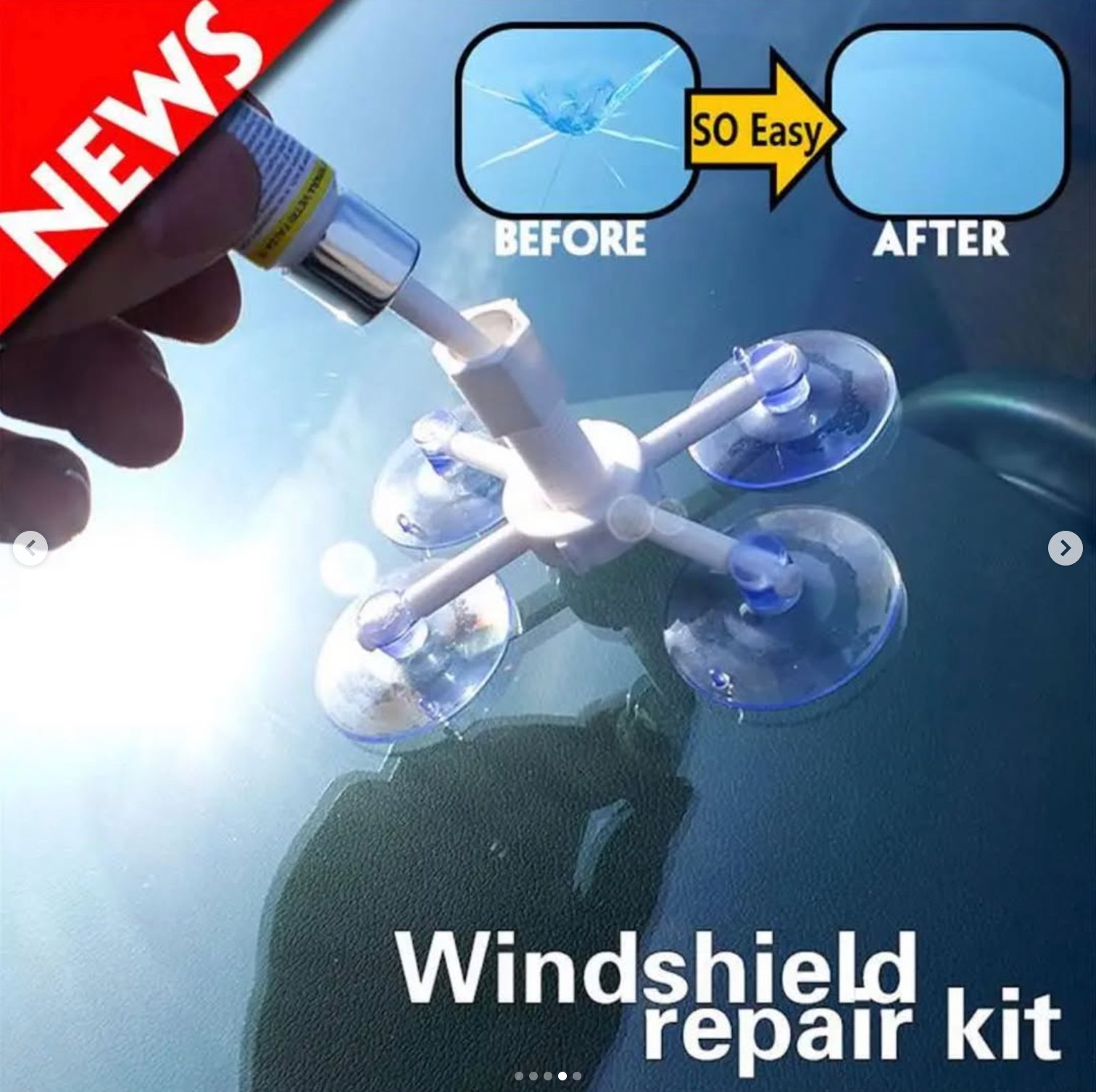 Car Windshield Repair Tool