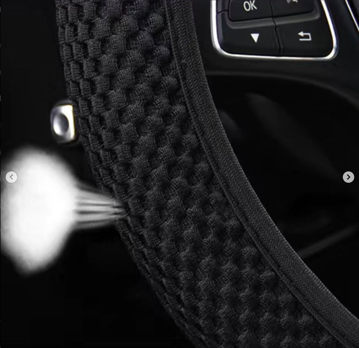 steering wheel cover