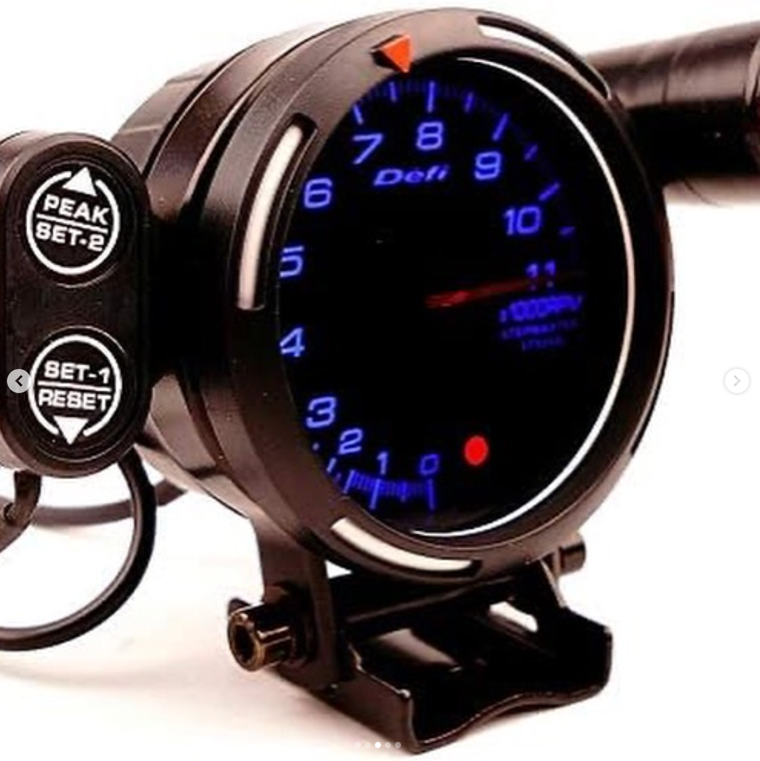 3.6 Inch Blue LED 11000 RPM Car Tachometer Gauge Kit