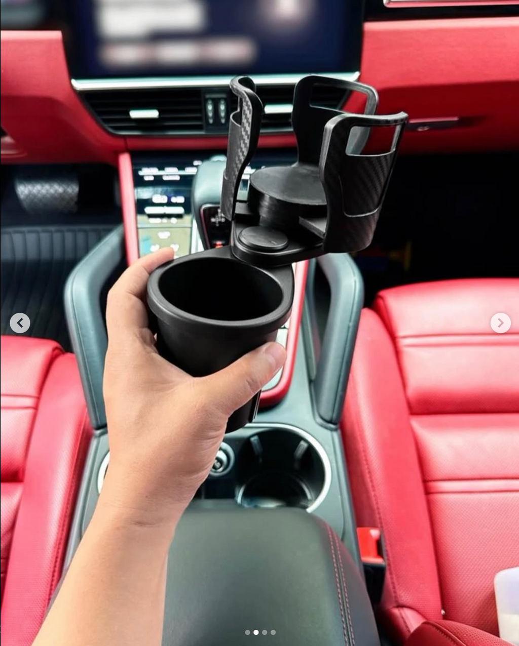 Multifunctional Car Cup Holder, Extendable and Rotatable, for Car Drink Cup