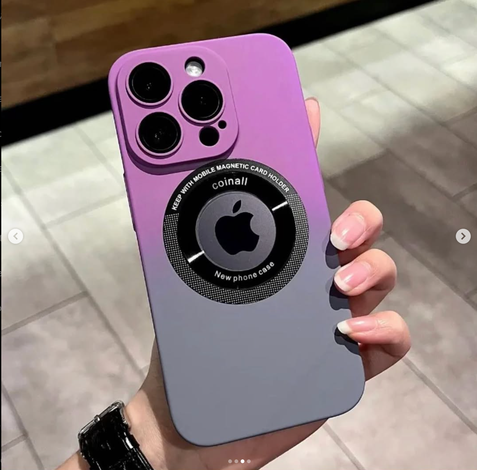 MaxSafe case 🔥 Available in three very distinctive colors. Available for iPhone 14 Pro Max and iPhone 13 Pro Max only.