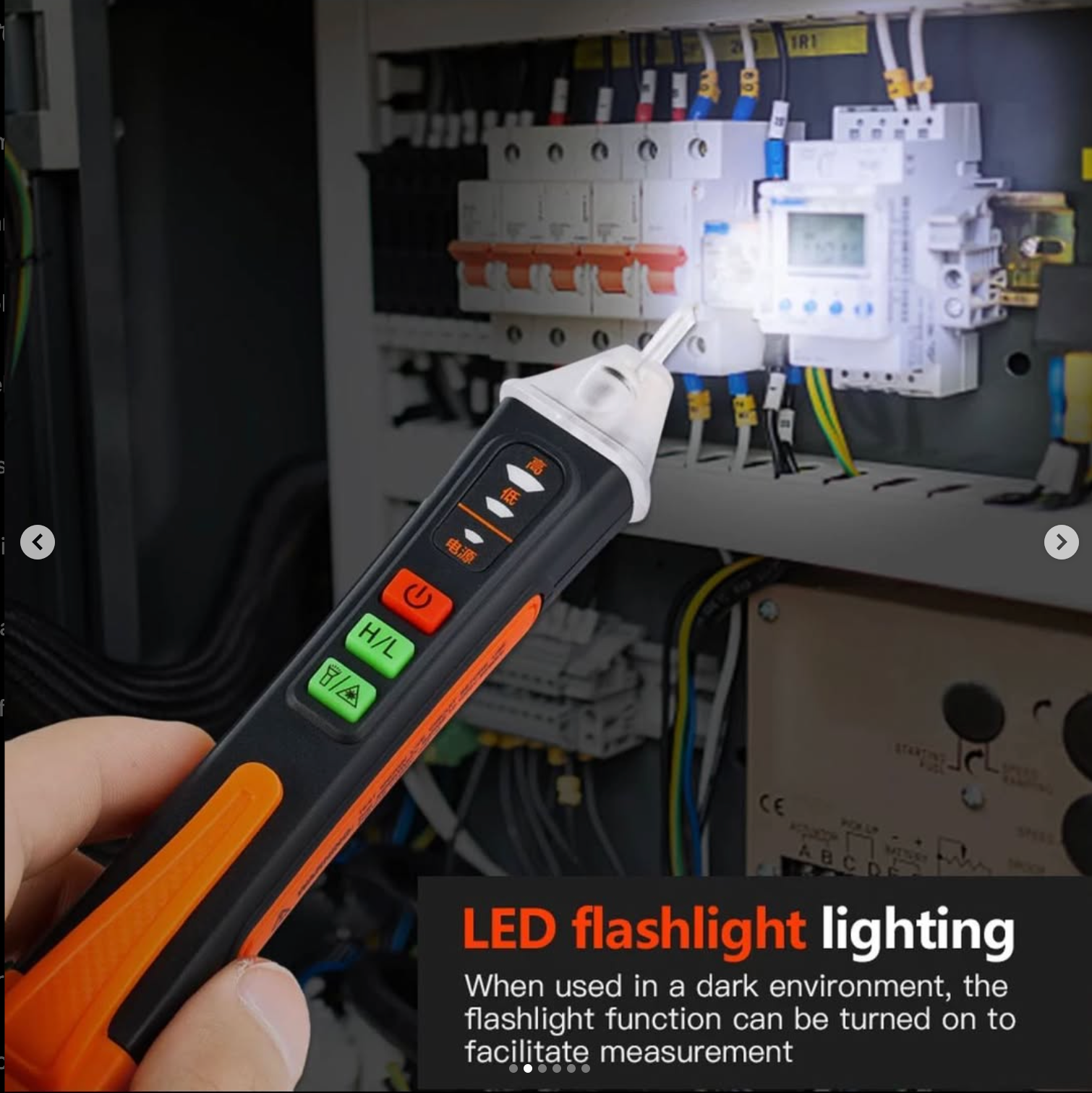 Non-Contact Voltage Detector Electrical Tools Voltage Indicator Test Pen AC Voltage Tester Smart Breakpoint Finder 12-1000V