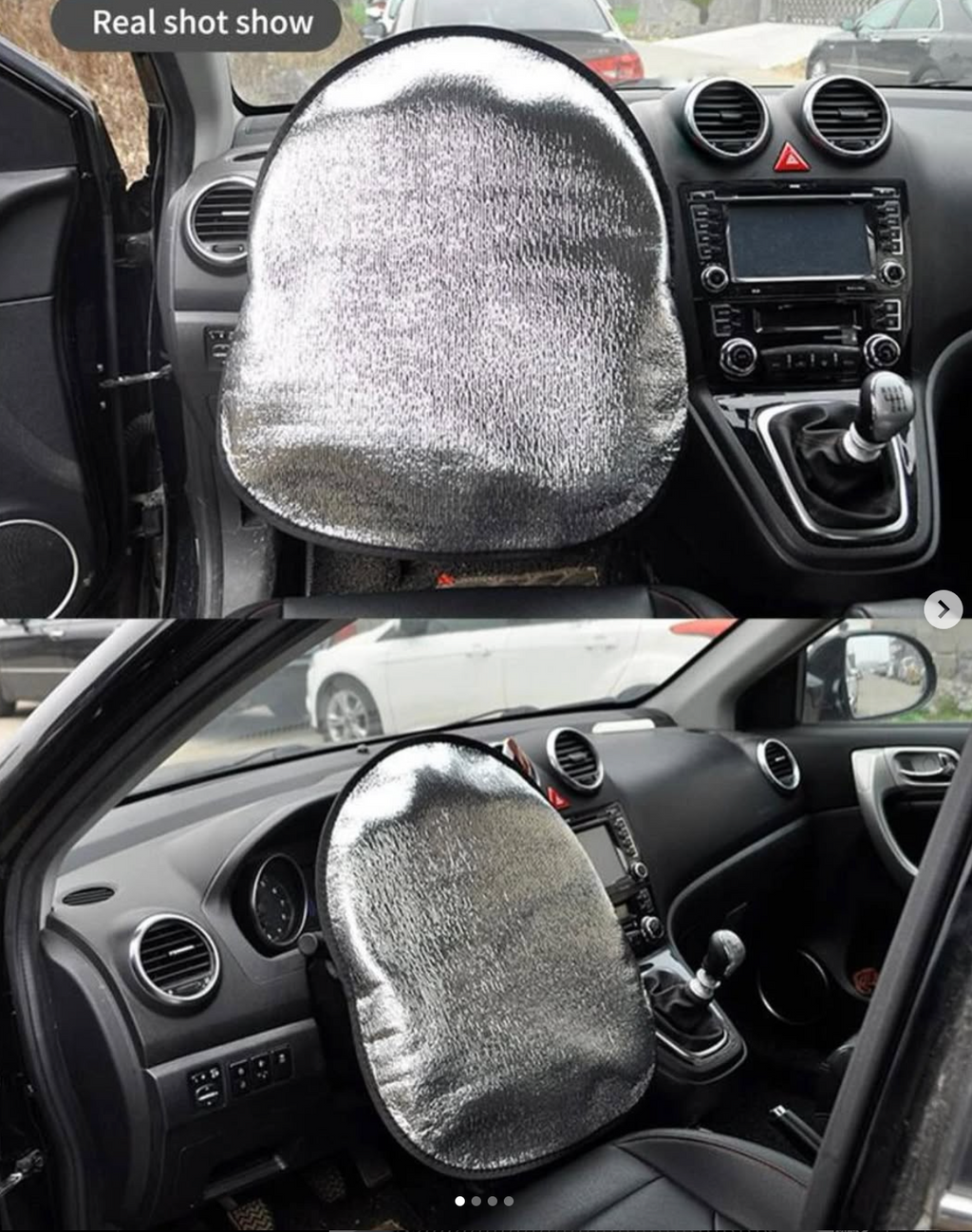 steering wheel shade