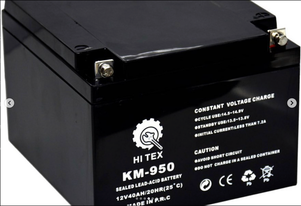 40,000 mAh battery - 1000W inverter built into the battery