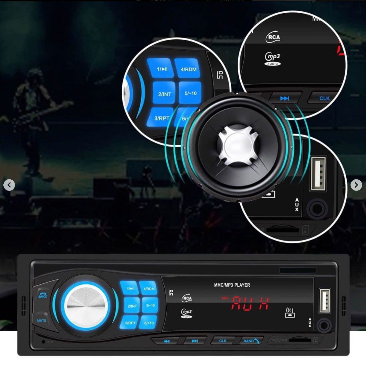 CD Player - USB and AUX Ports - Passthrough