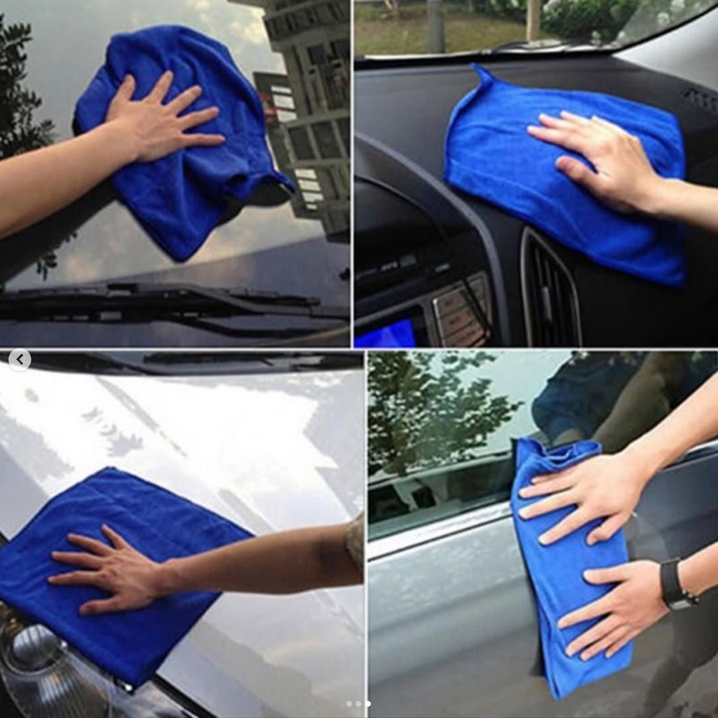 car cleaning towel