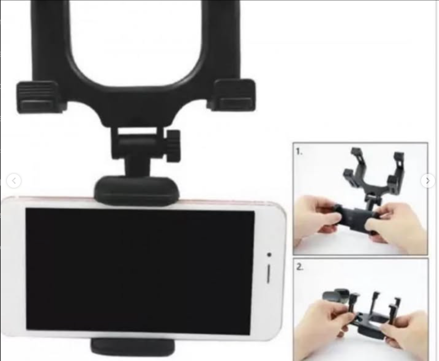 Easy to install and convenient to clean. It can be used on your rearview mirror to provide you with hands-free viewing and communication.