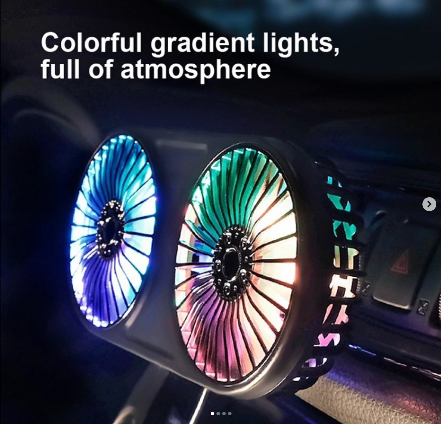 USB car fan
