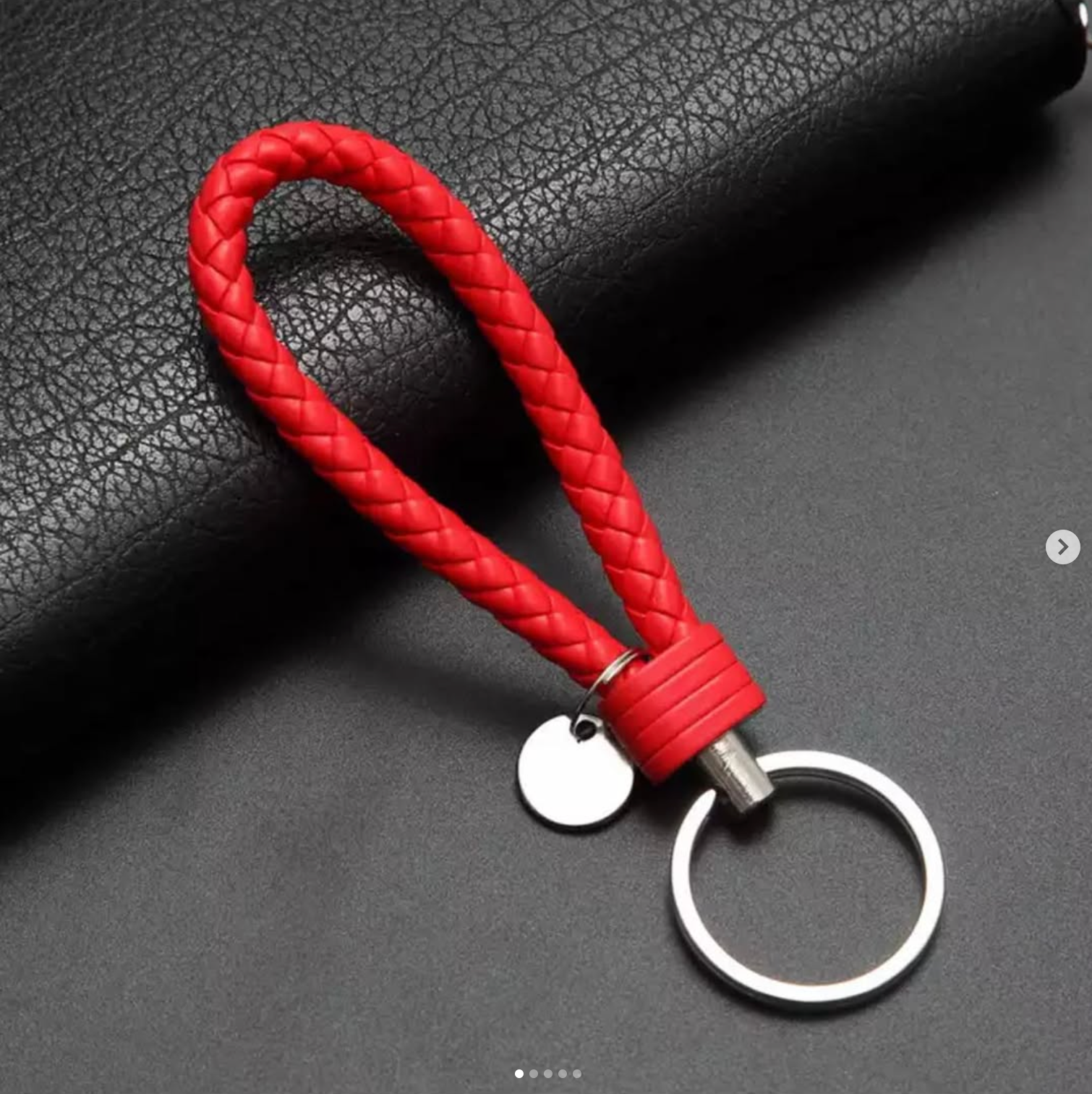 Keychain available colors: blue, black, red, pink, red and black